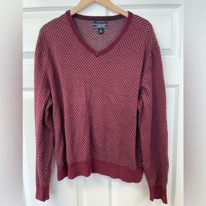 LANDS END MENS V-NECK SWEATER
